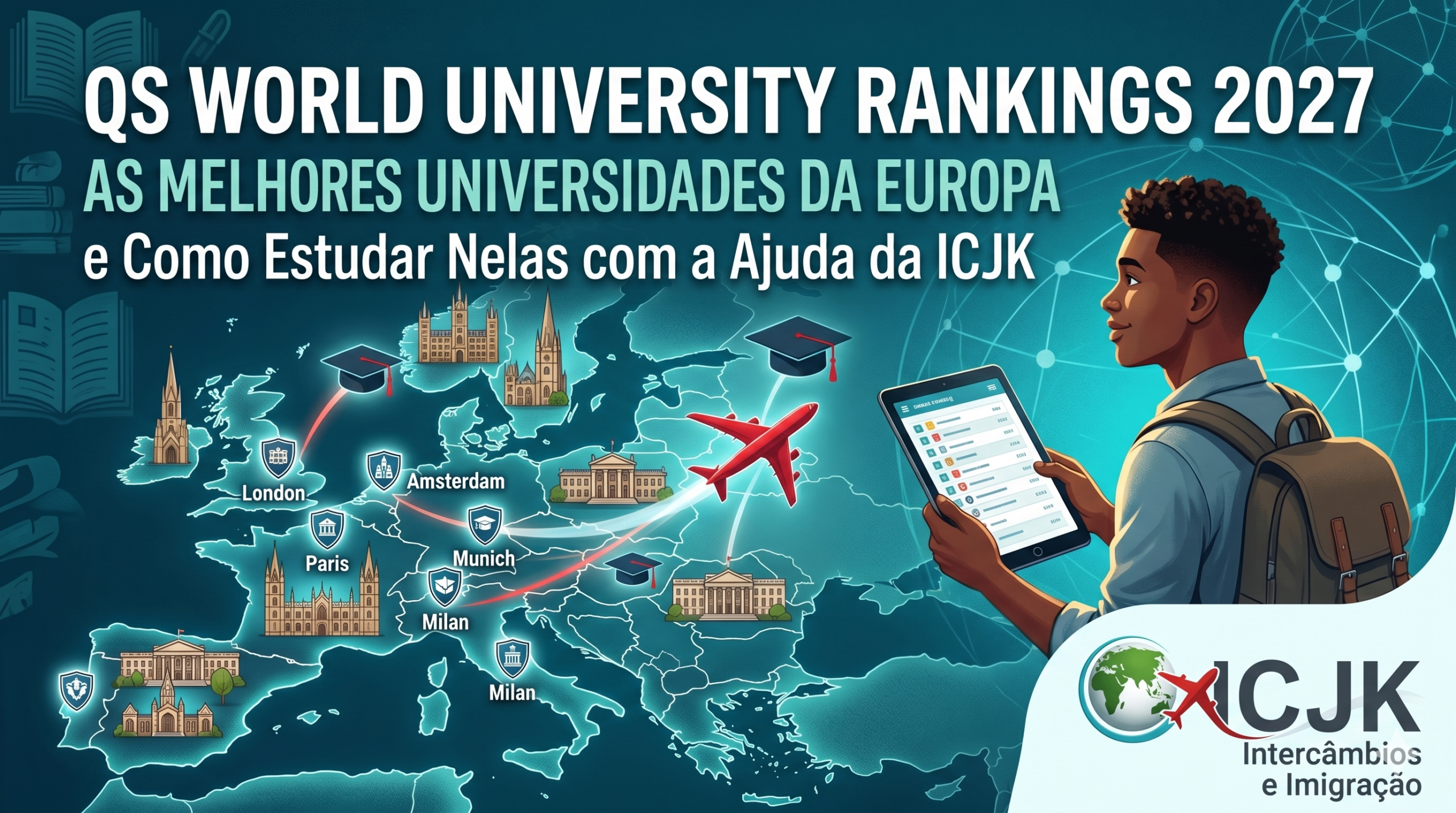 🌍 QS World University Rankings 2027: As Melhores Universidades da Europa e Como Estudar Nelas